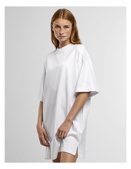 NEM-NM046-Ladies Heavy Oversized Tee Dress 2